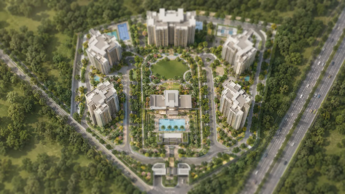 Prestige Attibele master plan site layout